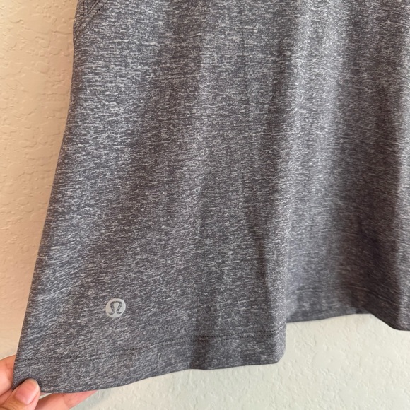 Lululemon Low Scoop Back Grey Tank Top 4 - Picture 3 of 3